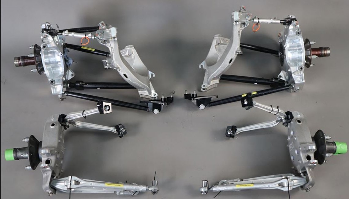 Porsche 991.2 GT3R Front and Rear Upright Assembly